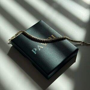 Pavoi Bundle Tennis Bracelet & Huggie Earrings